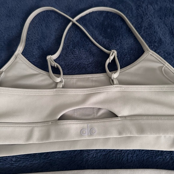 Alo Beige Hoodie - Picture 4 of 6